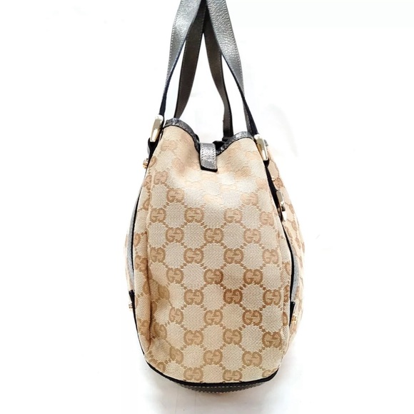 GUCCI Canvas Abbey Shoulder Bag - Picture 2 of 9